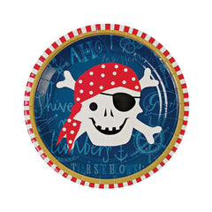 Ahoy There Pirate Plates