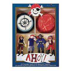 Ahoy There Pirate Cupcake Kit