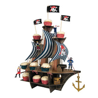 Ahoy! Пиратска декорација ѕа центар стола