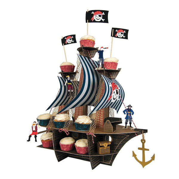 Ahoy There Pirate Ship Centerpiece - IMAGINE Party Supplies