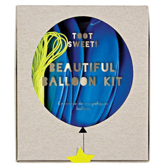 Blue Beautiful Balloon Kit