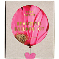 Pink Beautiful Balloon Kit