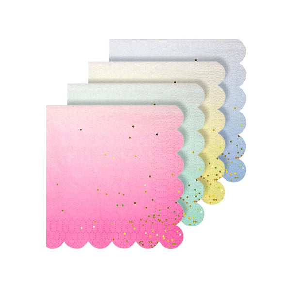 Ombre Napkins (small) - IMAGINE Party Supplies