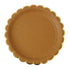 Kraft Scallop Edge Plates (large) - IMAGINE Party Supplies