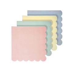 Assorted Pastel Napkins (small)