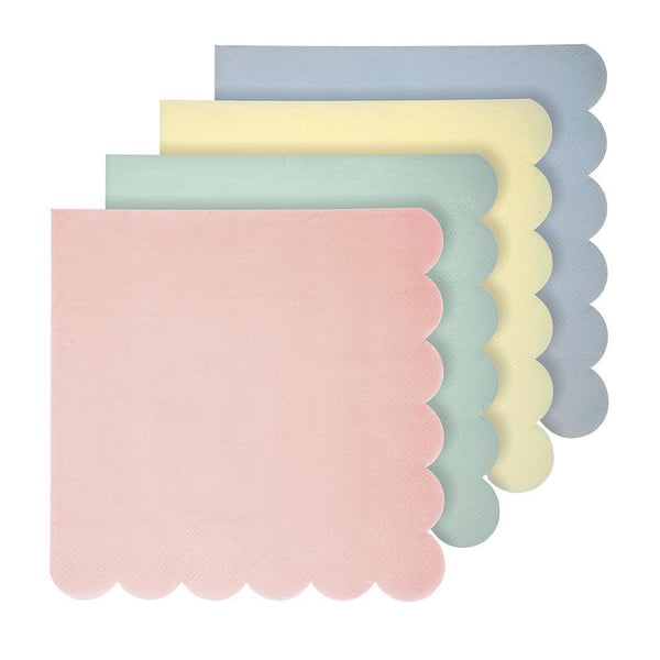 Assorted Pastel Napkins (large) - IMAGINE Party Supplies