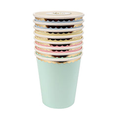Assorted Pastel Cups