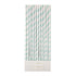 Mint Striped Straws - IMAGINE Party Supplies