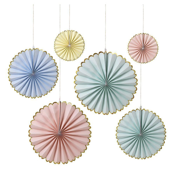 Pastel Pinwheel Decorations - IMAGINE Party Supplies
