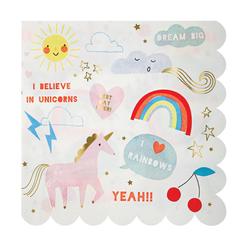 Unicorn Napkins - IMAGINE Party Supplies