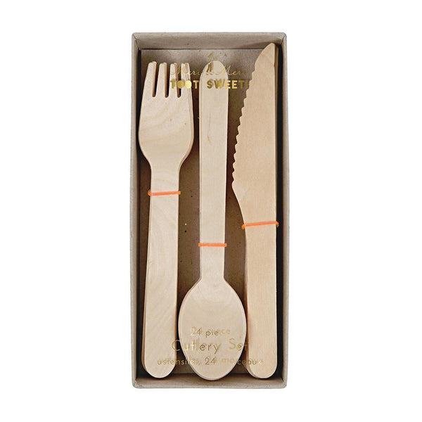 Wooden Cutlery Set - IMAGINE Party Supplies
