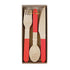 Red Wooden Cutlery Set - IMAGINE Party Supplies
