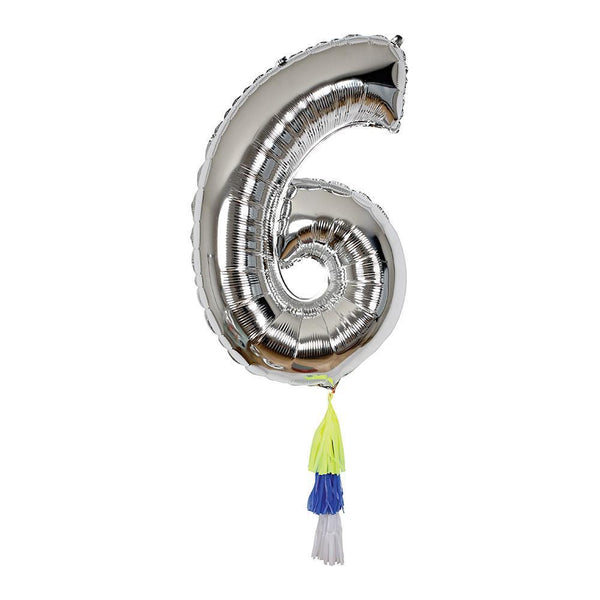 Fancy Number Balloon 6 - IMAGINE Party Supplies