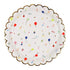 Party Icon Scallop Edge Plates (large) - IMAGINE Party Supplies