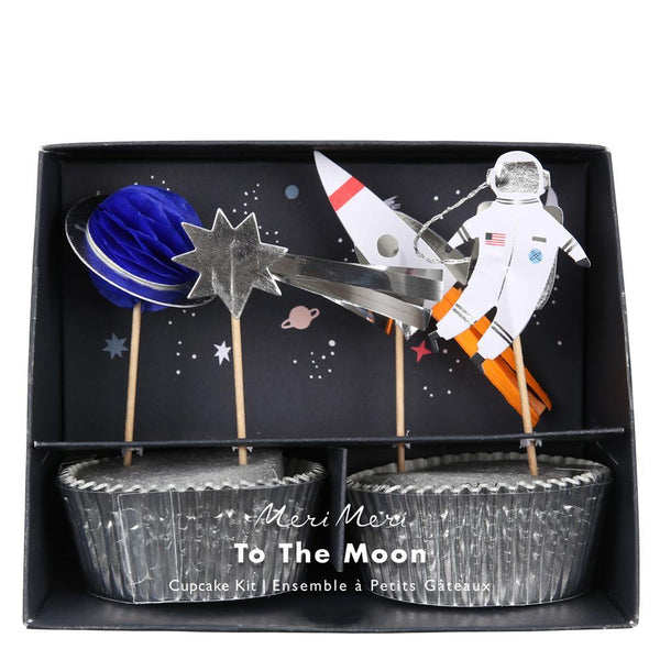 To The Moon Cupcake Kit - IMAGINE Party Supplies