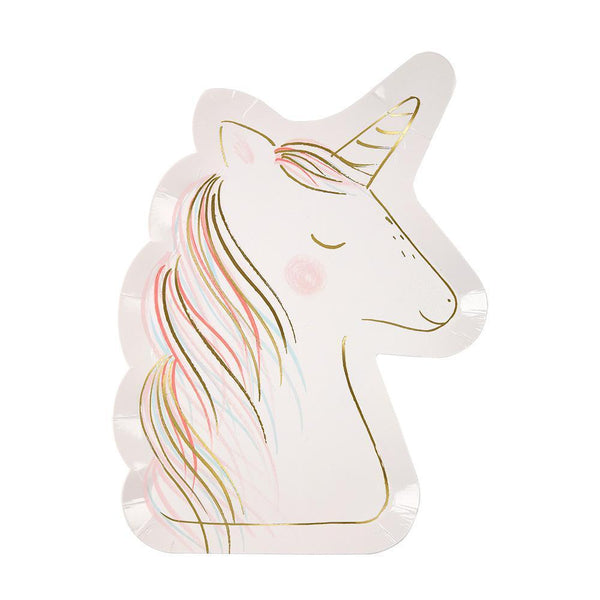 Unicorn Plates - IMAGINE Party Supplies