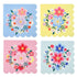 Bright Floral Napkins (large) - IMAGINE Party Supplies