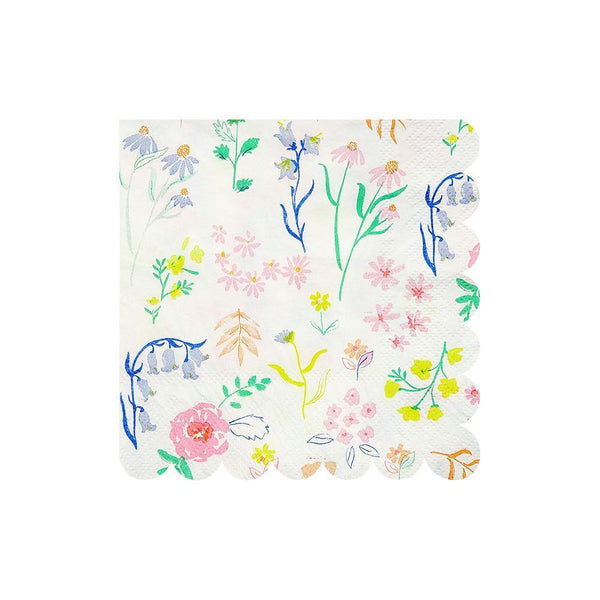 Wildflower Napkins (small) - IMAGINE Party Supplies