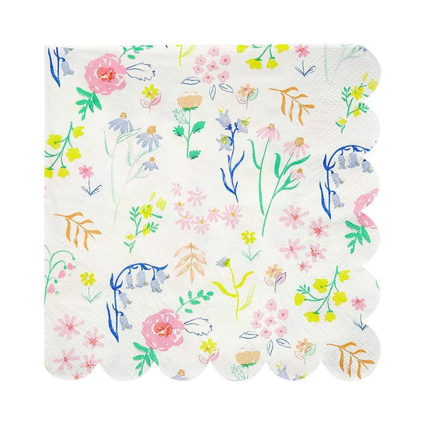 Wildflower Napkins (large) - IMAGINE Party Supplies