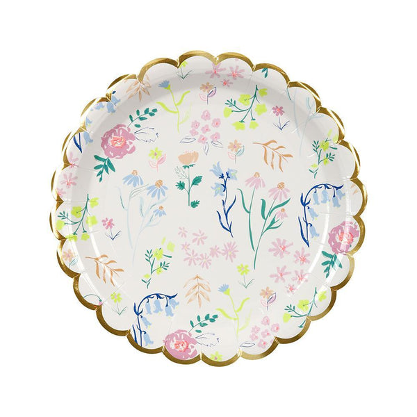 Wildflower Plates (small) - IMAGINE Party Supplies