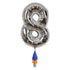 Fancy Number Balloon 8 - IMAGINE Party Supplies